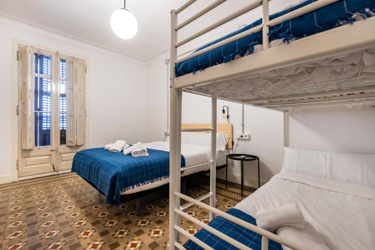 Modernist Apartment For Large Groups In Eixample Barcelone Extérieur photo